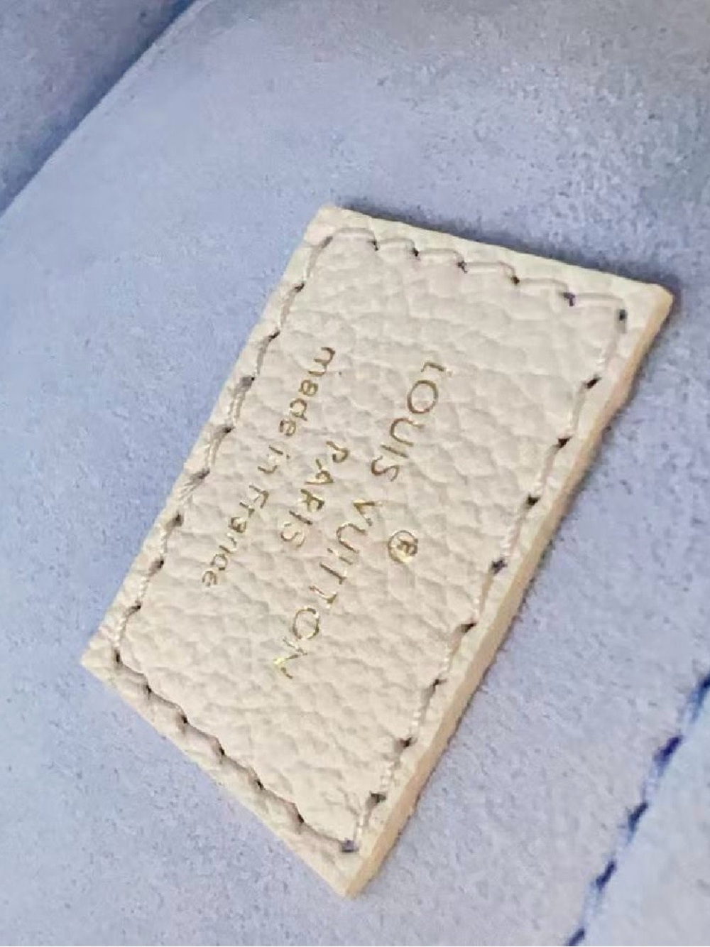 Louis Vuitton Monogram Giant Speedy Bandoulière 20 Blue - Picture 6 of 7